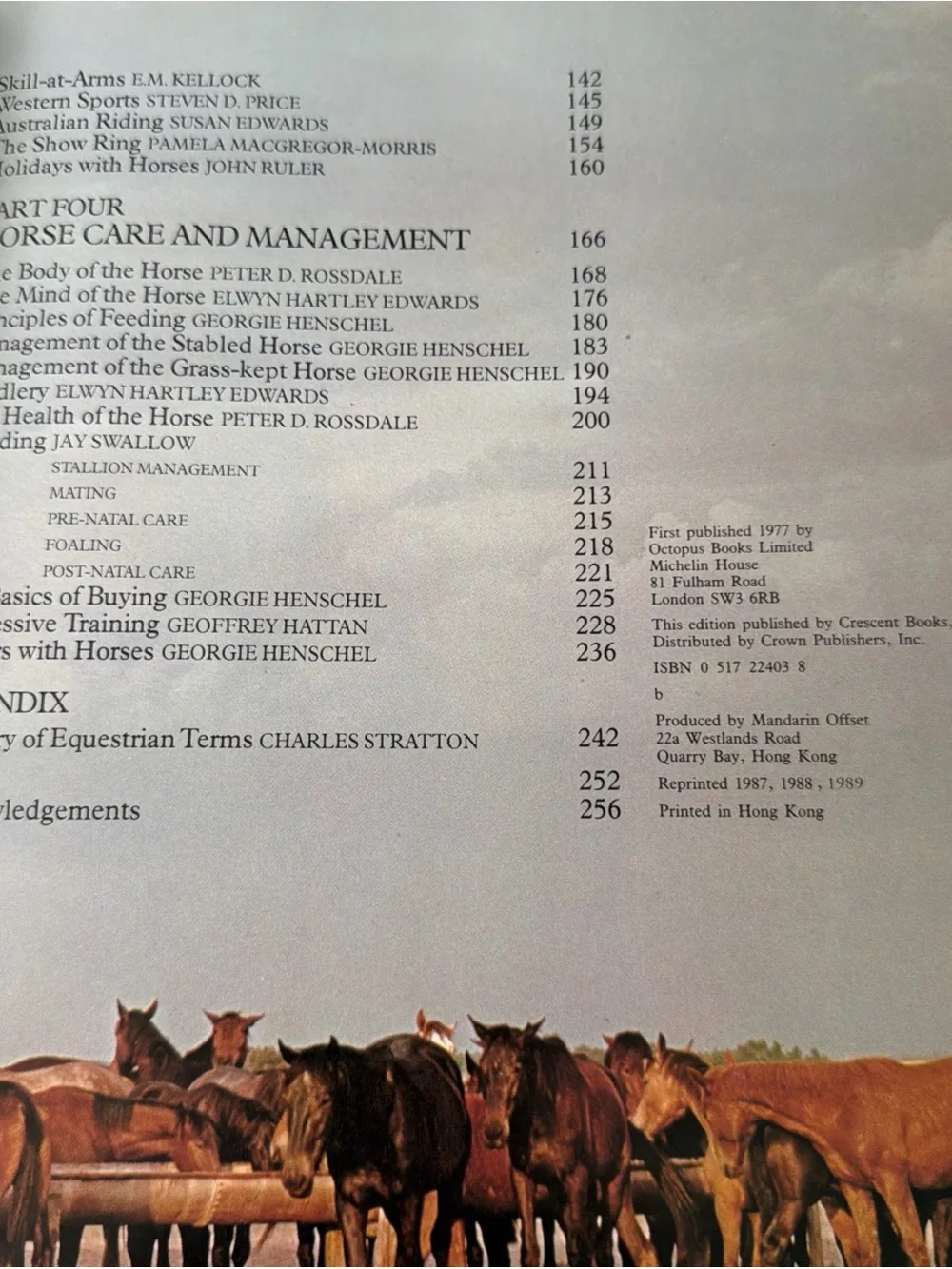 Encyclopedia of The Horse Hardcover Book Vintage